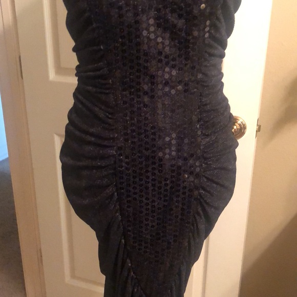 Sparkle thread and sequined dress with bolero jacket - Picture 8 of 13